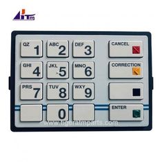 Bộ phận máy ATM Diebold Nixdorf Opteva EPP7 Bàn phím Nút nhựa 49249434000A