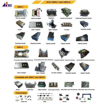 NCR GBRU2 GBRU1 Máy phân phối GBRU GBNA ATM