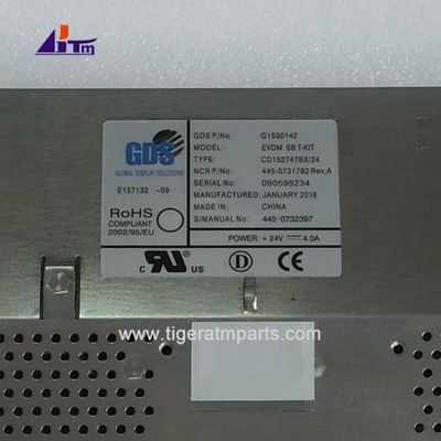445-0731782 NCR 6625 6626 LCD 15 Inch Std. Bright Display Chiếc máy ATM