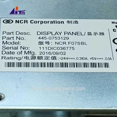 Bộ phận máy ATM NCR SelfServ 6683 6687 Bảng hiển thị LCD 7 inch COP 445-0753129