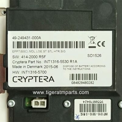 Phần máy ATM Diebold EPP7 Keyboard tiếng Anh 49249431000A