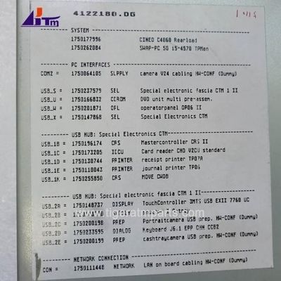 Bộ phận máy ATM Wincor Nixdorf Cineo C4060 PC Core SWAP-PC 5G I5-4570 TPMen 1750262090 1750262084