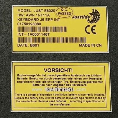 1750193080 01750193080 Bàn phím Wincor Nixdorf EPP J6 Phụ tùng ATM
