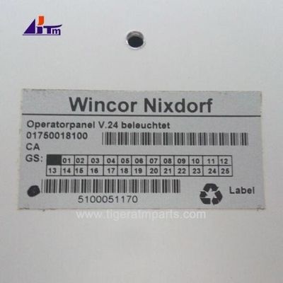 Bộ phận máy ATM Wincor Nixdorf V.24 bảng điều khiển USB với đèn nền 1750109074 1750018100