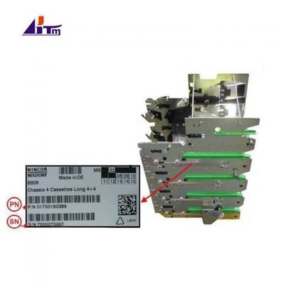 Bộ phận ATM Wincor Nixdorf Cineo Chassis 4 Cassette Long 4+4 1750160389
