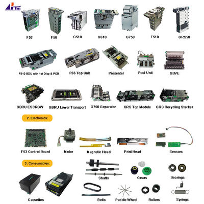 Fujitsu F53 F56 F510 GRS50 G510 G610 G750 Mô-đun máy ATM