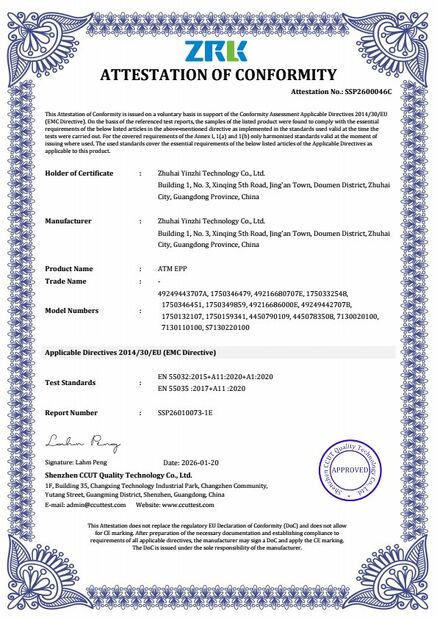 Trung Quốc Tiger Spare Parts Co., Ltd Chứng chỉ